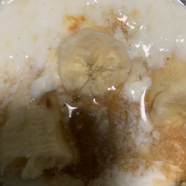 バナナ信玄餅ヨーグルト